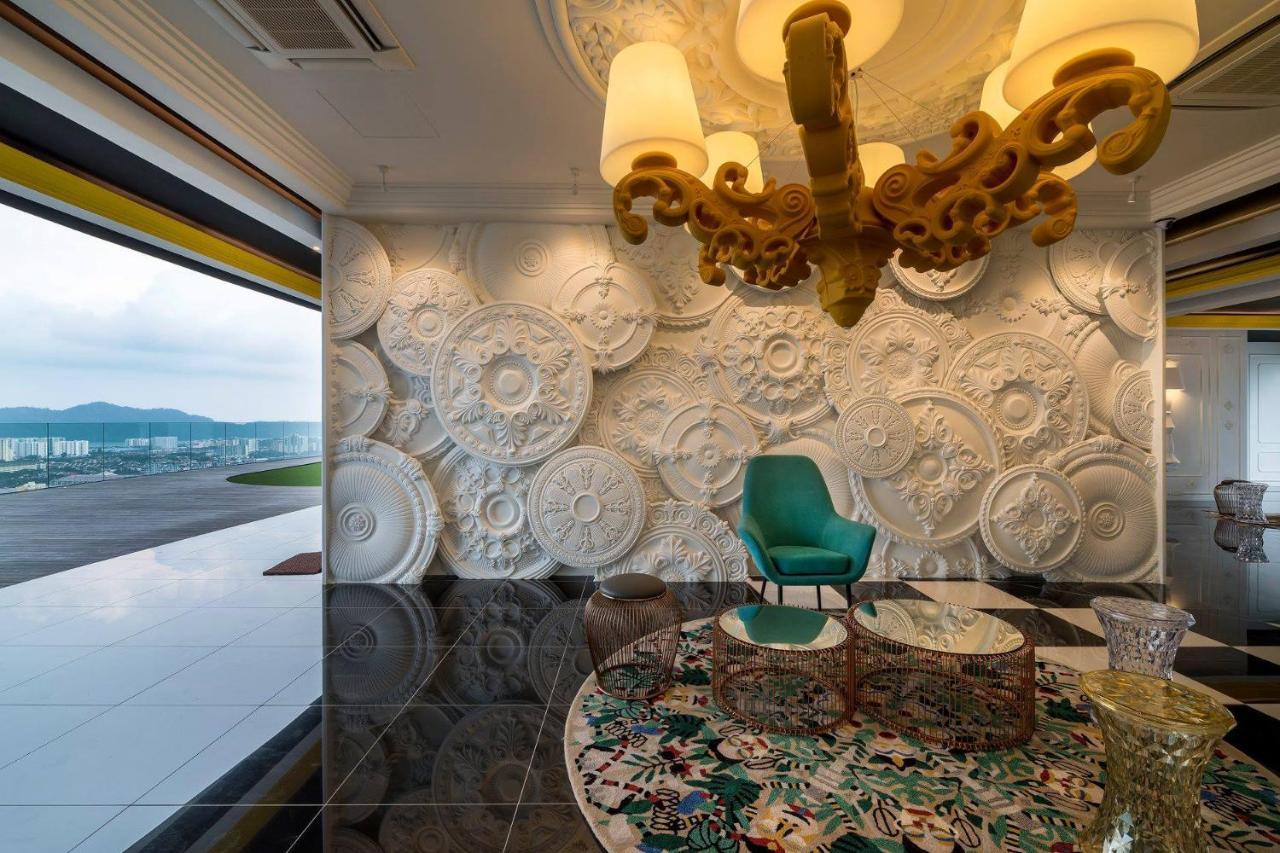 Arte Serviced Apartment @ Penang Gelugor Eksteriør billede
