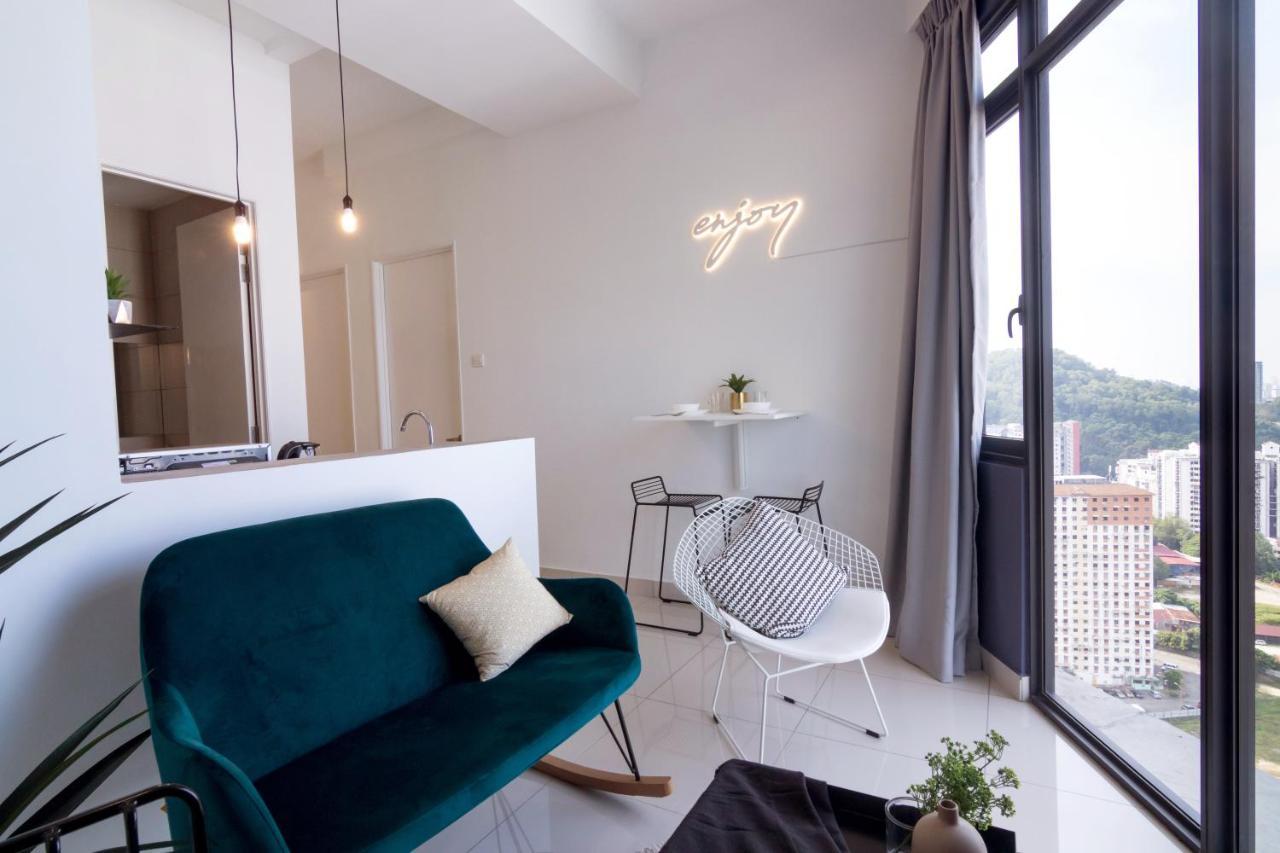 Arte Serviced Apartment @ Penang Gelugor Eksteriør billede